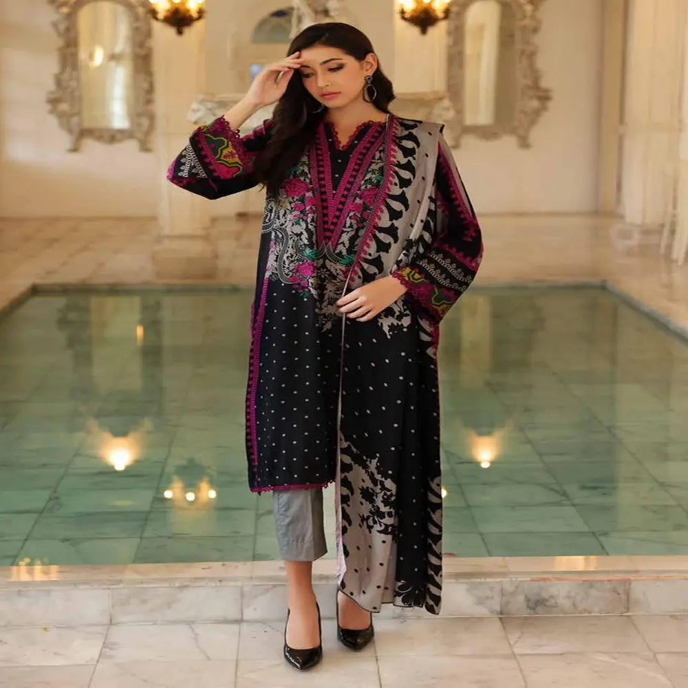 india & pakistan salwar kameez clothing for winter wear dresses for Ladies export quality fabric very high quality linen stuff