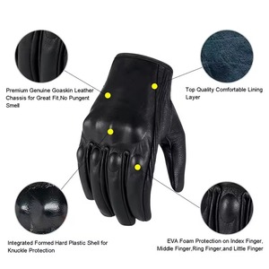 Guantes tácticos con logotipo personalizado, nuevo estilo de construcción, montaje de Palma de cuero sintético, protección de manos, guantes de trabajo mecánicos de seguridad - Product Image 6