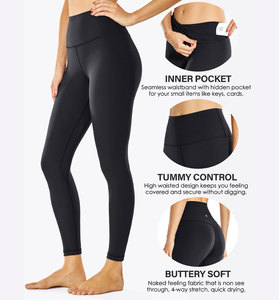 OEM breathable <b>leggings</b> for women custom printed stretch fabric logo design ideal for fitness promotions and branding - Product Image 6