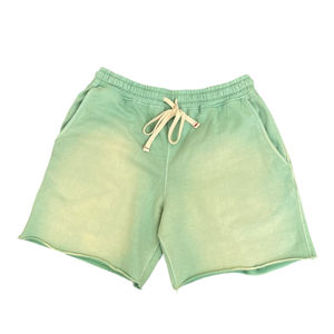 Short de ville 100% coton lavé à la pierre pour hommes Logo personnalisé Léger séchage rapide Respirant Motif solide Toile - Product Image 1