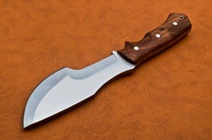 มีดติดตามเหล็ก D2ดีไซน์ทันสมัยกลางแจ้งใช้ในห้องครัวกลางแจ้งเอาชีวิตรอดในการตั้งแคมป์มีดด้ามไม้ - Product Image 3