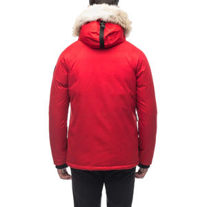 Veste Parka doublée en tissu pour hommes à séchage rapide veste Parka confortable avec taille de couleur personnalisée et logo respirant - Product Image 5