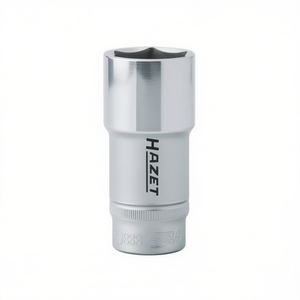 Hazet 3/8'' Long Metric Square 6-Point <b>Socket</b> with Traction Profile - Product Image 2