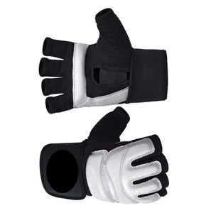 Guantes de MMA de Piel de Primera Calidad, Personalizados, Ajustables, Transpirables, de Bajo Precio, Servicios OEM, Duraderos, para Entrenamiento - Product Image 2