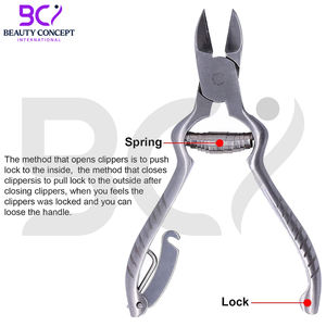 Coupe-ongles d'orteil pour ongles épais et ongles incarnés Tondeuses de podologie robustes L'un des grands outils de pédicure pour pinces à ongles - Product Image 4