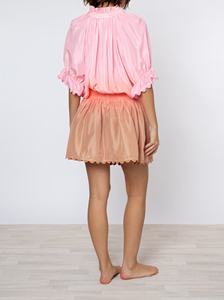 Vestido Midi Bohemio Rosa de Punto 100% Algodón con Cuello en V, Estampado Paisley, Media Manga, Borlas y Cintura Ajustable, Estilo Casual de Otoño - Product Image 2