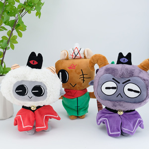 2025 nuevos juguetes de peluche Cult of the Lamb, peluche suave de peluche Cult of the Lamb, juego de peluche para niños, almohada, muñeca, regalo de cumpleaños - Product Image 5