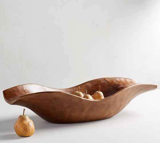 White Rsedin Finish Luxury Look Best Selling Wooden Set  Serving Bowl Mango Wood Material High Quality