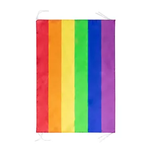 Zerolox Personalized Rainbow Flag Gadgets Custom Promotional Flags & <b>Banners</b> - Product Image 1