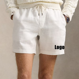 กางเกงขาสั้นตาข่ายสำหรับผู้ชายกางเกงวิ่งออกกำลังกายฟิตเนสยิมกางเกงขาสั้นระบายอากาศทนทานมีโลโก้และฉลากตามสั่ง - Product Image 3