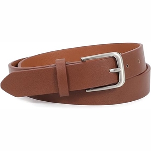 Nouvelle arrivée ceinture en cuir de vachette véritable décontractée pour hommes avec alliage pour boucle ceinture en cuir de vachette de haute qualité - Product Image 6