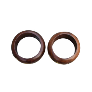 Pulseras de Madera y Latón Clásicas Ecológicas de Diseño Personalizado para Mujer, Color Personalizado, Regalo de Aniversario - Product Image 6