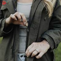 Veste d'hiver pour femme personnalisée, parka à capuche en fourrure, manteau matelassé épais, vêtements d'extérieur décontractés, vêtements d'hiver pour femmes