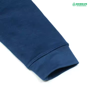 Custom Sports Men Plus Size <b>Fleece</b> Zipper Hoodie for men <b>Jacket</b> Pants Solid Color <b>Lined</b> Logo Street Wear Sweatpants - Product Image 3