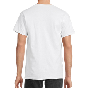 T-shirt à manches courtes de couleur unie pour hommes 100% coton prix de gros d'usine avec impression DTG-à vendre - Product Image 6
