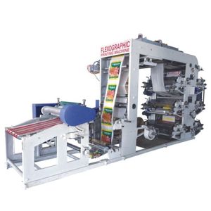 Ligne d'impression flexographique pour film BOPP bicolore et 10 couleurs, conception à empilage, traitement stable des rouleaux, guide de ruban électronique, freinage automatique - Product Image 2