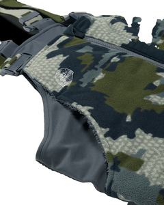 Overol unisex de invierno de pana resistente al ácido con forro polar X, pantalones largos de cintura alta para caza - Product Image 6