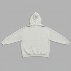 Pulls à capuche oversize tendance pour l'hiver, 380 GSM, 100% coton molletonné, coupe ample, couleur unie, personnalisable, style streetwear pour femmes - Product Image 5