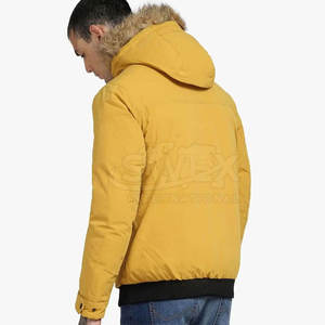 Veste parka décontractée pour homme en couleur unie 2025, streetwear, nouvelle mode, coupe-vent, veste parka pour homme - Product Image 5