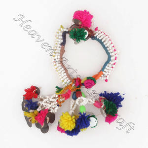 Rare Vintage Afghan Banjara Kuchi Tribal Ethnic Craft Beaded <b>Boho</b> Gypsy Tassel - Product Image 3