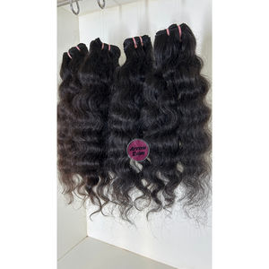 Cabello Humano Remy Indio, Trama Doble a Máquina, Paquete de 4 para Extensiones de Cabello, 100g, Todos los Colores - Product Image 6