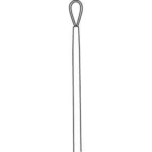 Billeau Loop 6 1/2 pouces moyen 5x3mm Outil manuel - Product Image 2