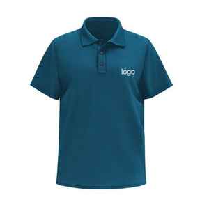 Polo de uniforme con logotipo personalizado de empresa, 68% poliéster, 12% algodón, 20 polos de bambú, camiseta Dry Fit Trending, calidad superior - Product Image 3