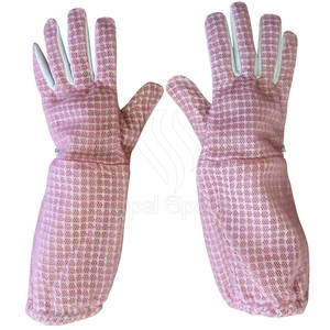 Bajo MOQ Personalizable Diseña tus propios guantes de apicultura Guantes de seguridad de cuero de moda con diferentes estilos - Product Image 1
