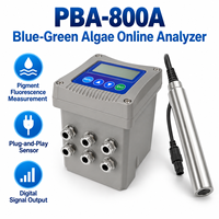 Analyseur en ligne de cyanobactéries pour l'aquaculture en eau douce PBA 800A, capteur de surveillance des étangs