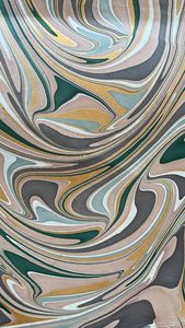 Papiers faits à la main faits à la main en marbre imprimés à la main en pointillés rouges avec feuille de 56*76 cm, idéaux pour l'emballage de cadeaux - Product Image 4