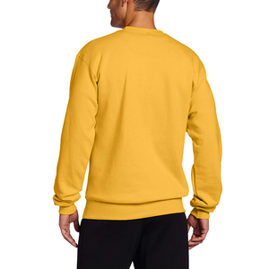 Sudadera Lisa de Algodón 100% de Marca Personalizada para Hombre, Sudadera Orgánica con Cuello Redondo para Invierno - Product Image 2