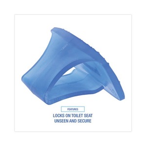 Clip Aromatizante para Inodoro con Aroma a Flor de Algodón, Color Azul, 12 Unidades por Caja - Product Image 6