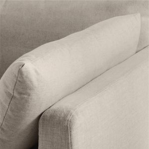 Unwind 5-Piece L-Shaped Microfiber <b>Slipcovered</b> Sectional <b>Sofa</b> Modular Home Furniture <b>for</b> Living Room - Product Image 4