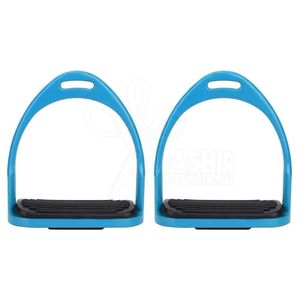 Estribos de Aluminio de Alta Calidad para Montar a Caballo con Almohadilla de Goma - Product Image 1