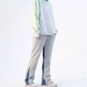 Pantalon de survêtement évasé pour hommes de meilleure qualité Nouveau design Taille moyenne Vêtements décontractés pour une utilisation en extérieur Motif droit - Product Image 6