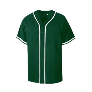 Uniforme de baseball imprimé 100 % polyester, séchage rapide, respirant, couleurs personnalisées, approvisionnement direct usine, commandes en gros, acheteurs exportateurs - Product Image 5