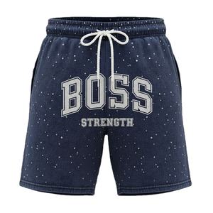 Pantalones Cortos Casuales Retro Unisex, Personalizados, Lavado Ácido, Diseño Nuevo, Estilo Urbano, Algodón Grueso, Ecológicos, de Secado Rápido - Product Image 5