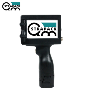 Qmstrapack Đen Nhanh Chóng Làm Khô Mực Trọng Lượng Nhẹ Cầm Tay Trực Tiếp In Ấn Bao Bì Máy In Phun Mã Hóa Máy In Xách Tay - Product Image 2