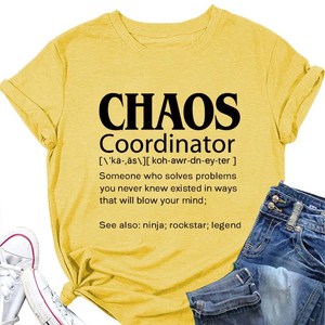 เสื้อยืดแขนสั้นลำลองสำหรับผู้หญิงใหม่ฤดูร้อนเสื้อคอกลมทรงหลวมพิมพ์ลายเสื้อแฟชั่นแบบสวมหัว - Product Image 3