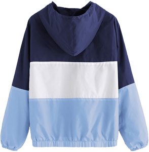 Chaqueta Cortavientos Ligera Impermeable para Mujer, con Cremallera, Material Cordura, Tecnología de Capucha Fija, Tallas Grandes - Product Image 3