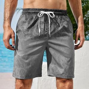 Pantalones cortos de playa con gráfico degradado para hombre, pantalones cortos coloridos con estampado 3D, cintura elástica, pantalones cortos informales de vacaciones de verano, pantalones sueltos para Surf - Product Image 5