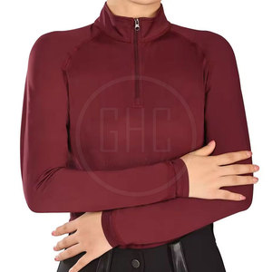 เสื้อขี่ม้าของผู้หญิงผ้าสแปนเด็กซ์ระบายอากาศได้ดีน้ำหนักเบาเป็นมิตรต่อสิ่งแวดล้อมสินค้าใหม่ - Product Image 2