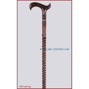 Bastón moderno de madera de bambú hecho a mano de Color marrón oscuro, tendencia, recién llegado, bastones decorativos clásicos para el hogar a la venta - Product Image 3