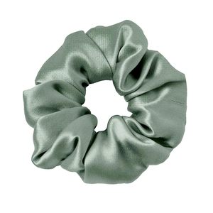 Soft Custom Logo Elasticated 100% Silk <b>Hair</b> Ties <b>Hair</b> Accessories for Women OEM <b>Scrunchy</b> <b>Hair</b> Tie Made in Vietnam - Product Image 1