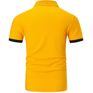 เสื้อโปโลผู้ชายแขนสั้นเสื้อยืดยุทธวิธีกีฬาเสื้อโปโลกีฬากอล์ฟเสื้อมีปกสไตล์ลำลองสำหรับทุกวัน - Product Image 2