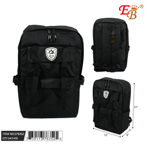 Zaino da viaggio 21 \ "nero da 24 pezzi/CS resistente ed elegante per avventure in movimento - Product Image 1