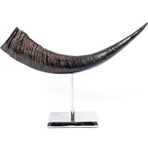 Aplique de Pared Decorativo de Cuerno de Búfalo Estilo Animal Hecho a Mano por Diseñador con Detalles en Latón, Forma Natural, Tamaño Personalizado - Product Image 5