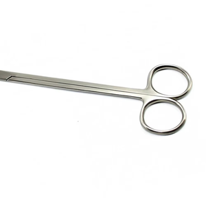 Tijeras de disección quirúrgicas rectas de acero inoxidable Iris, instrumento médico Manual afilado fino para uso clínico - Product Image 3