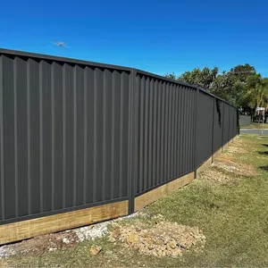 Easily Assembled STD Profile 100% Australian (2.4m long) 3x Sheets 2x Posts 2x Rails Screws Colorbond Fencing Panel