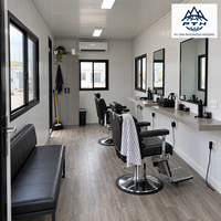 Villa Modulaire en Acier de Luxe de 20 pieds, Entièrement Meublée, Type Apple Pod House, pour Hôtels de Vacances et Locations Premium
